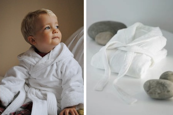 Parent & Child Bath Robe Set