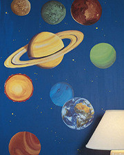Wall Word Planets