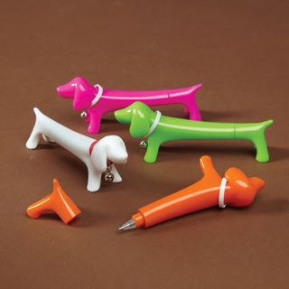 Ella James Sausage Dog Party Bag Pens