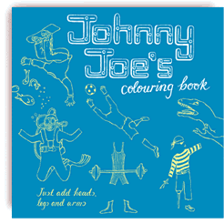 johnny joe's colouring book for boys