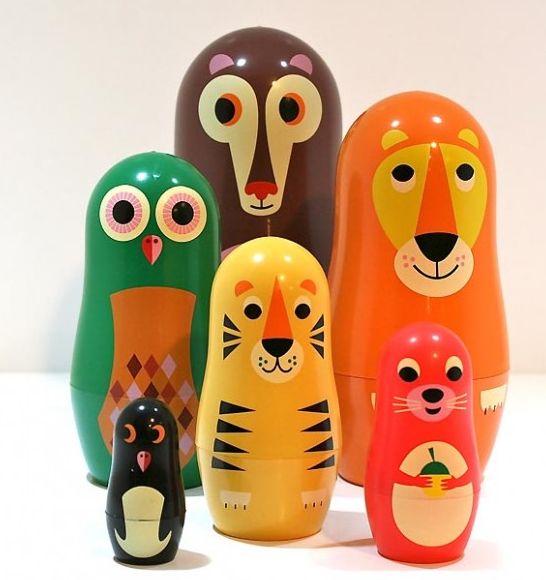 animal Matryoshka dolls