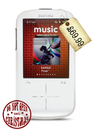 sansa Fuze+ MP3 player for ten year olds review