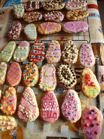 easter egg biscuits