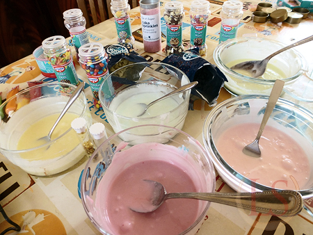 easter egg biscuits ready