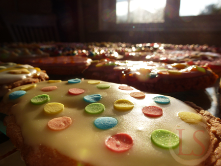 easter egg biscuits sun