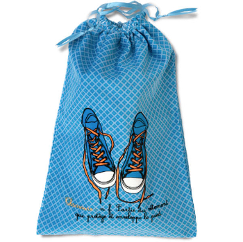 Vintage Cotton Trainer Bag from The Wise House