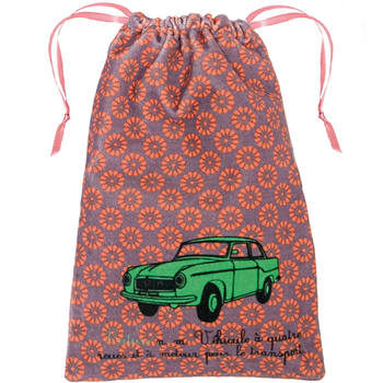 vintage cotton toy storage bag from The Wise House