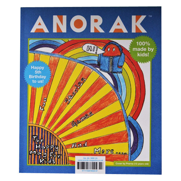 Or maybe one of the totally brilliant Anorak books could be yours today - a bargainous £4.80 with our birthday code.