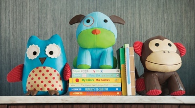 Zoo Bookends from The Little Blue Owl