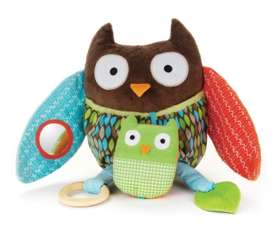 Hug and Hide Soft Toy Owl from The Little Blue Owl