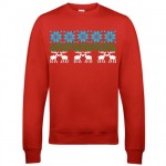 red christmas jumper