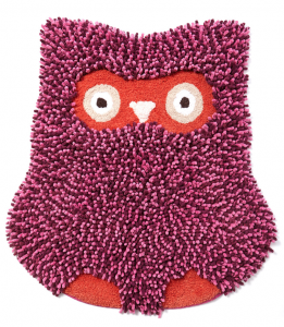 owl bath mat