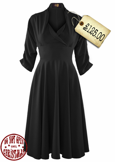 1950s Wrap Circle Dress vintage style 50s dress