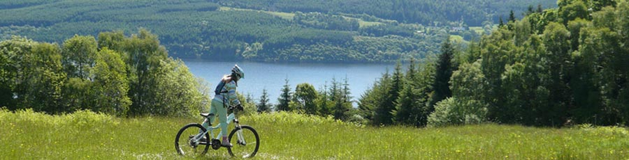 family biking holiday scotland