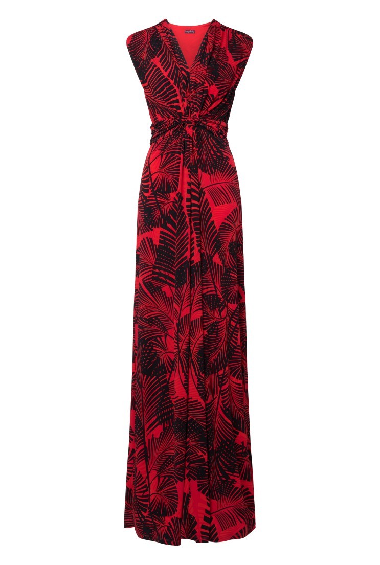 red fern maxi dress for tall women