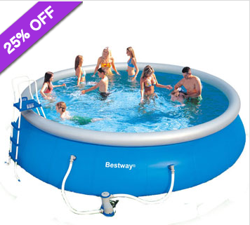 Bestway 18ft Fast Set Pool Set Was:£339.95 Now:£254.96 Save £84.99 (25%)