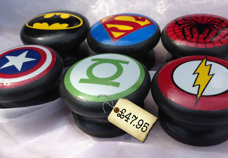 six-superhero-drawer-knobs