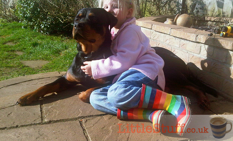 girl-cuddles-rottweiler