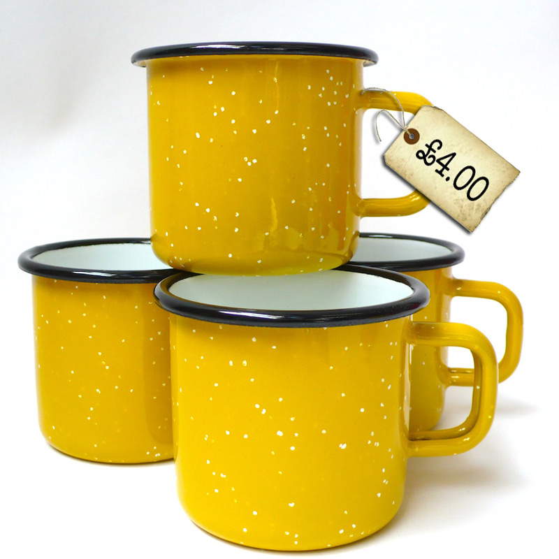 bargain-yellow-enamel-mugs