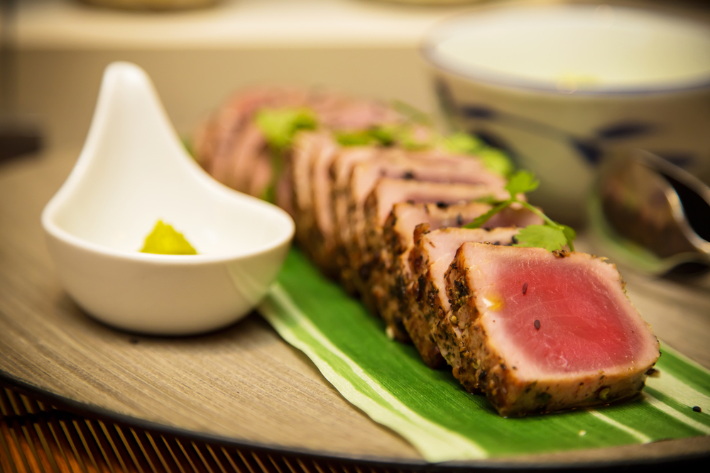 Fresh tuna (high in Co-Enzyme Q10) from Shutterstock