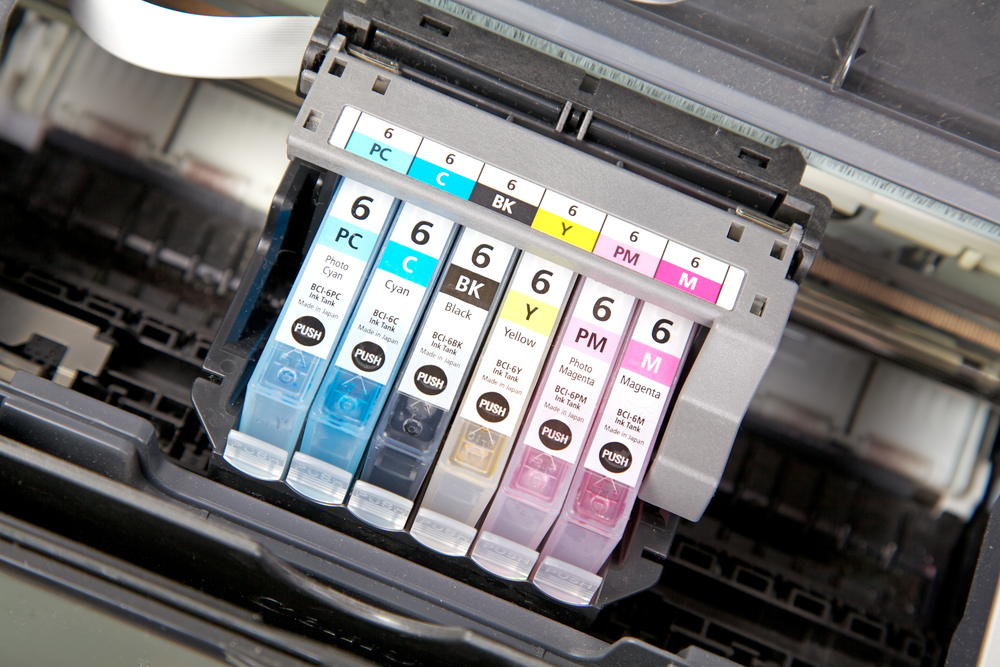 Printer Cartridges - image courtesy of Shuterstock