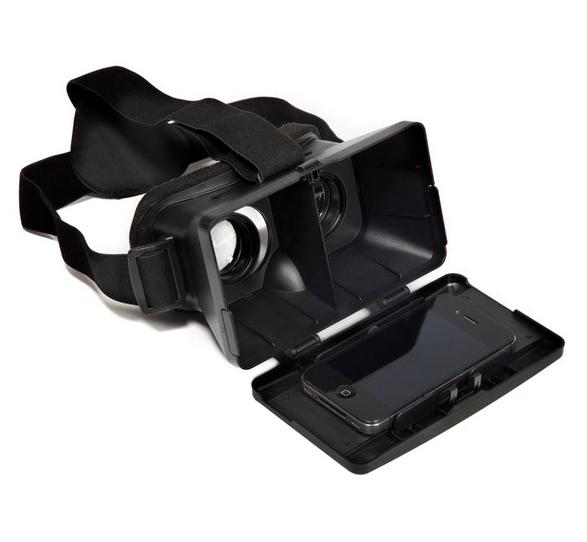 Virtual reality games headset