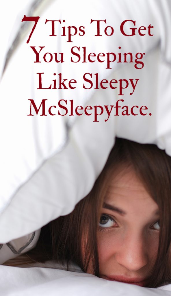 Tips for sleeping
