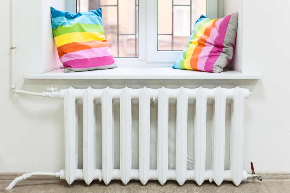 traditional radiator image courtesy of Shutterstock