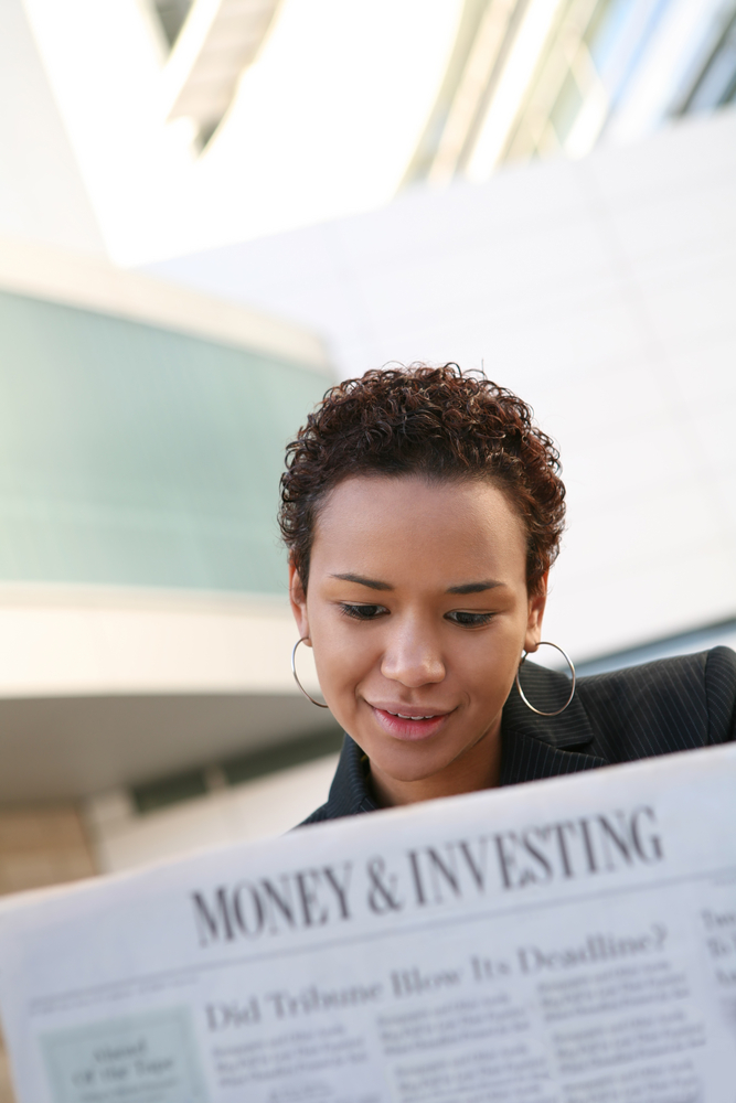 Women in finance image courtesy of Shutterstock
