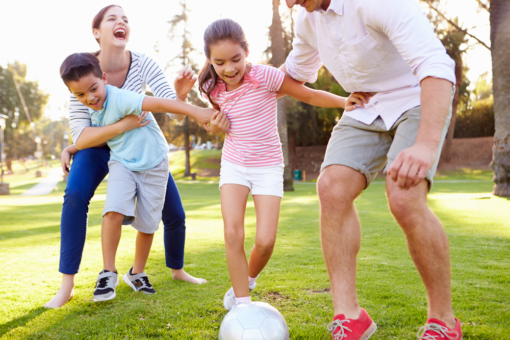 family playing together - image courtesy of shutterstock