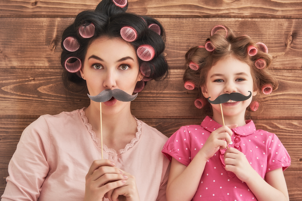 Mum preparing for a party - image courtesy of Shutterstock