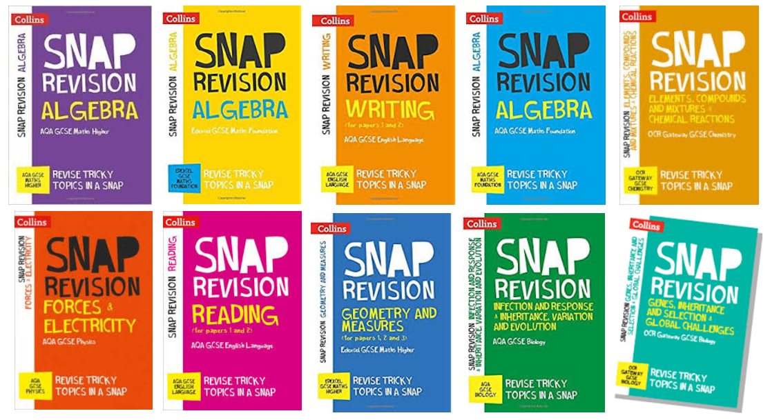 We're loving Collins Snap Revision for Easy English GCSE Revision