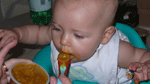 Organix organic baby food