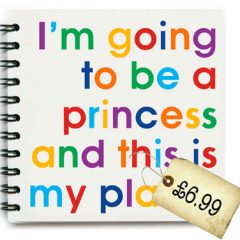 Spotted! Princess Notebook