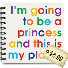 Spotted! Princess Notebook