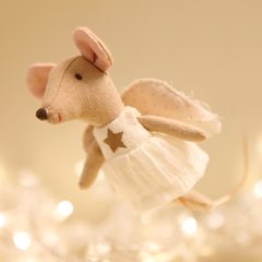 The New Maileg Baby – Angel Mouse. *squeak*