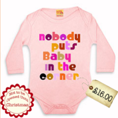 Bestest Christmas Gift Ideas – Nobody Puts Baby In A Corner