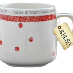 Spotted! Gorgeously happy Soup Mug from Sarah Heaton