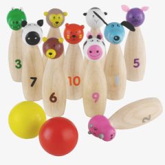 Spotted! Animal Wooden Skittles