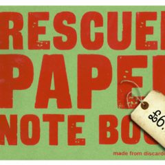 #lovestationery – Rescued Paper Notebook!
