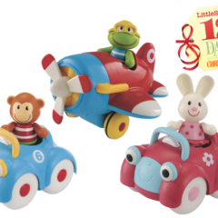It’s The Annual ’12 Days of an ELC Christmas’! On the 4th Day… Frankie Frog, Monty Monkey & Rosie Rabbit!