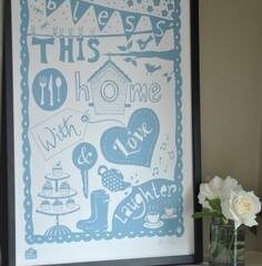 New Competition – ‘Bless This Home…’ Limited Edition Art Print from The Wise House to Win!