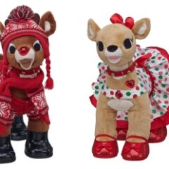 Competition Closing Alert – Rudolph and Clarice from Build-A-Bear Workshop to Win!
