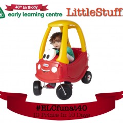 10 Days of #FunAt40 with ELC – No.3 is a Little Tikes Cosy Coupe