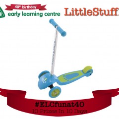 10 Days of #FunAt40 with ELC – No.9 is a Tri Scooter