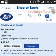 The Boots App. Unexpectedly it’s SO handy!