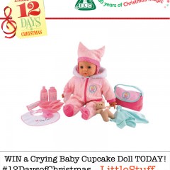 It’s The Annual ’12 Days of an ELC Christmas’! On the 9th Day… Win a Crying Baby Cupcake Doll!