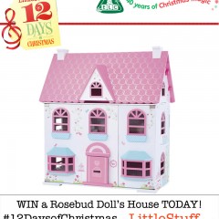 It’s The Annual ’12 Days of an ELC Christmas’! On the 12th Day… Win the Rosebud Doll’s House!