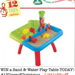 It’s The Annual ’12 Days of an ELC Christmas’! On the 7th Day… Win a Sand & Water Table!