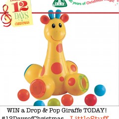 It’s The Annual ’12 Days of an ELC Christmas’! On the 2nd Day… Win a Drop & Pop Giraffe!